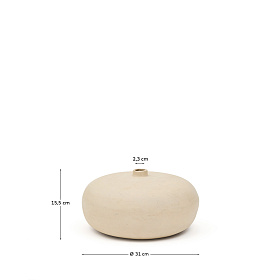 Nivala ваза из папье-маше 15,5 см