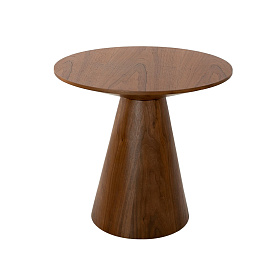 Угловой столик из орехового шпона ET652 /2043