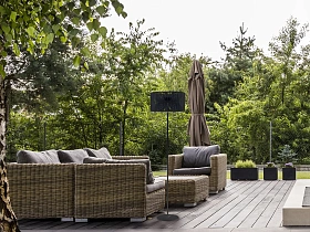 Торшер Acapulco черный