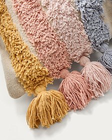 Чехол для подушки Tadea 100% хлопок разноцветная радуга 45 x 45 см