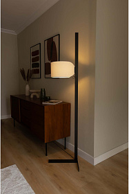 Напольная лампа STAND UP черного цвета 1xE27