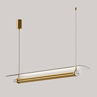 Подвесной светильник Tasta состаренное золото/белый мрамор