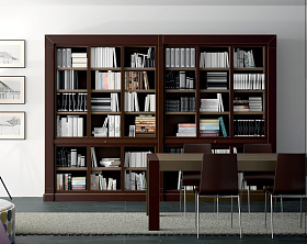 Модульный книжный шкаф Escorial 339 см