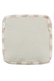 Подушка-пуф Шахматы розовый 20*40*40