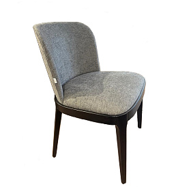 Стул Garbo ткань Artex melange 18, матовые черные ножки