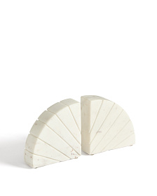 Подставка для книг Serela из белого мрамора