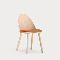 Стул Uma натуральный/терракотовый PU