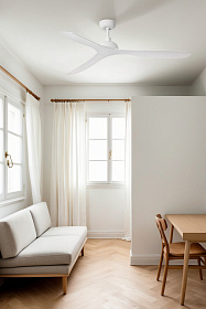 Потолочный вентилятор Gotland белый 132 см