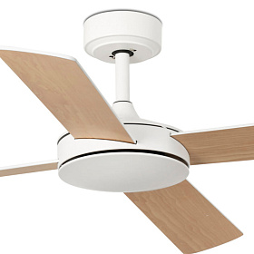 Вентилятор MALLORCA DC Ш1320MM белый / белый клен 4 PALAS 