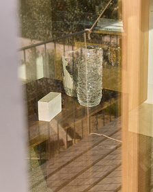 Ваза Vorma из прозрачного стекла 29,5см