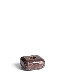 Подсвечник Liren из бордового мрамора, 3 см