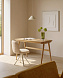 Рабочий стол Jakes 120x70 натуральный шпон