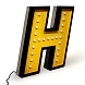 Напольный светильник LETTER H GRAPHIC