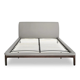 Кровать с решеткой RONDA темный орех V36W1, 176PU