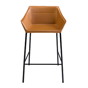 Барный стул 4145/CS931A коричневый из экокожи