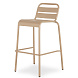 Уличный барный стул Lianis цвета капучино