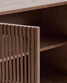 Сервант Beyla из ясеня с отделкой под орех