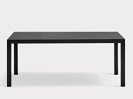 Обеденный стол Alma черный/черный