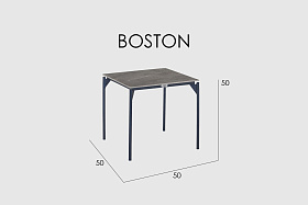 Столик Boston CARBON MATTE