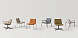 Кресло с мягкими подлокотниками Xail с низкой спинкой