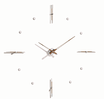 Настенные часы Mixto N хром-орех 155 cm