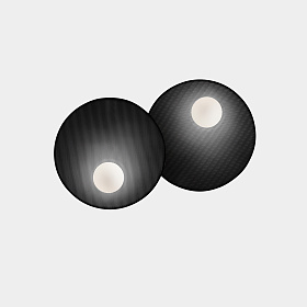 Настенный светильник Trip Double черный ø300mm / ø300mm E14 18W 414lm 05-8361-05-05