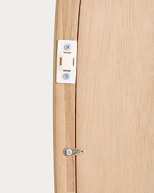 Зеркало из тикового дерева Alura 158 x 61 см