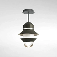 Уличный потолочный светильник Santorini C серый