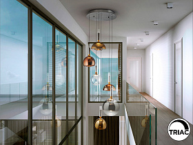 Люстра Charlize 6L разноцветная