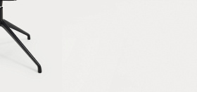 Поворотный стул Mogi синий с черными ножками