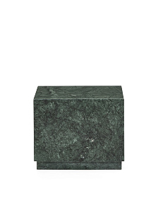 Приставной столик Sorein из черного мрамора 50 x 50 см