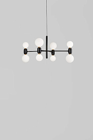 Подвестная Люстра ABALLS CHANDELIER 4 черная