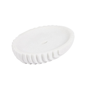 Мыльница из белого искусственного камня Ateneas