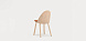 Стул Uma натуральный/терракотовый PU