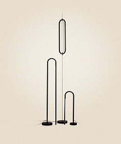 Потолочный светильник Bow из черного алюминия, Ø 16 см