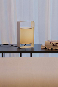 Настольная лампа Lula-P белая