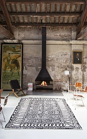 Ковер Black on white Estambul 300×400