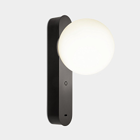 Бра Perlina USB LED 8.8W SW 2700-3000-4000K TOUCH DIMMING Черный 391lm