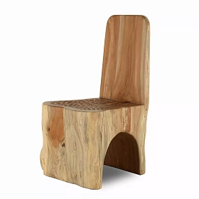 Натуральный дизайнерский стул Kaya
