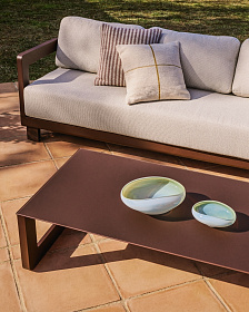 Комплект садовой мебели Nerano из коричневого алюминия