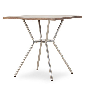 Квадратный стол Monika орех