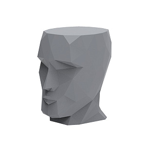 Табурет Adan матовый стальной 