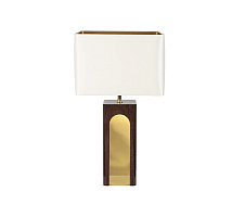 Настольная лампа Metropolitan Translucent Dark Brown Oak