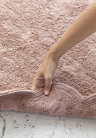 Ковер Сосновая шишка розовый 130*180