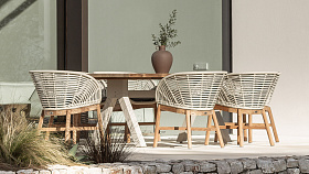 Обеденный стул Alaska WHITE WASH