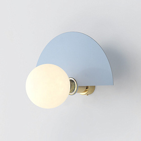 Бра Haban 25 см + цоколь 5 см белый