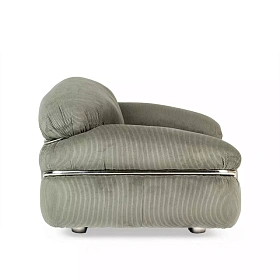 Кресло в стиле ретро Heil зеленое