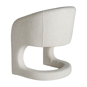 Кресло Bilais кремового цвета