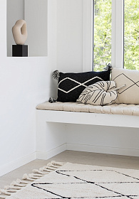 Ковер Bereber Берберский черно-белый бежевый 140*200