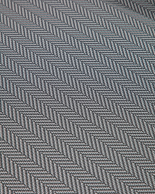 Шезлонг Lesina из алюминия и ткани графитового цвета